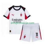 A.C. Milan Christian Pulisic 11 Dres Dječji Gostujući 2025/2026 Kratkih Rukava